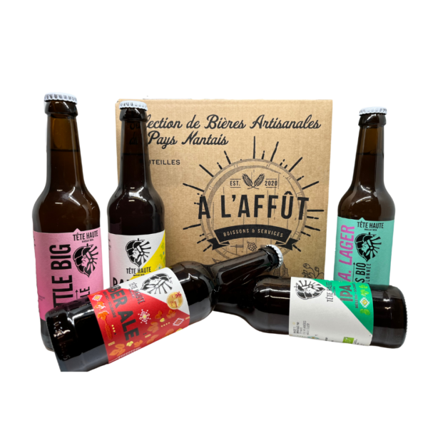 Box de 6 bières de la brasserie Tête Haute