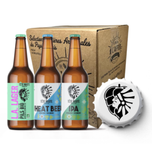 Box découverte Tête Haute 3 Bières 75cl. Brasseries artisanales françaises à Nantes.