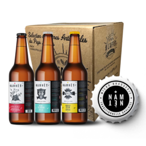 Box découverte Namnet 3 Bières 75cl. Brasseries artisanales françaises à Nantes.