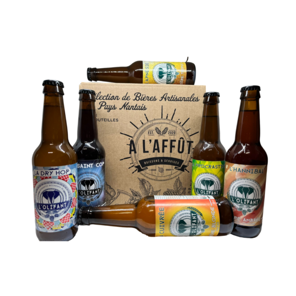 Coffret de 6 bières pour découvrir la brasserie Olifant