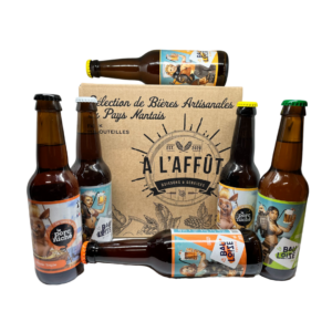 Coffret de 6 bières pour découvrir la brasserie de la B