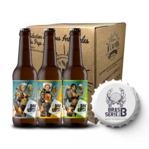 Box découverte Brasserie de la B 3 Bières 75cl. Brasseries artisanales françaises à Nantes.
