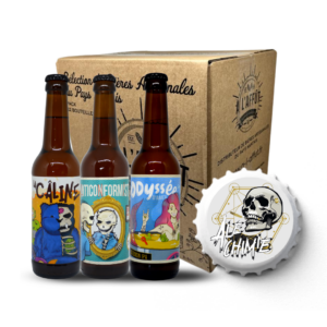 Box découverte Ale Chimie 3 Bières 75cl. Brasseries artisanales françaises à Nantes.