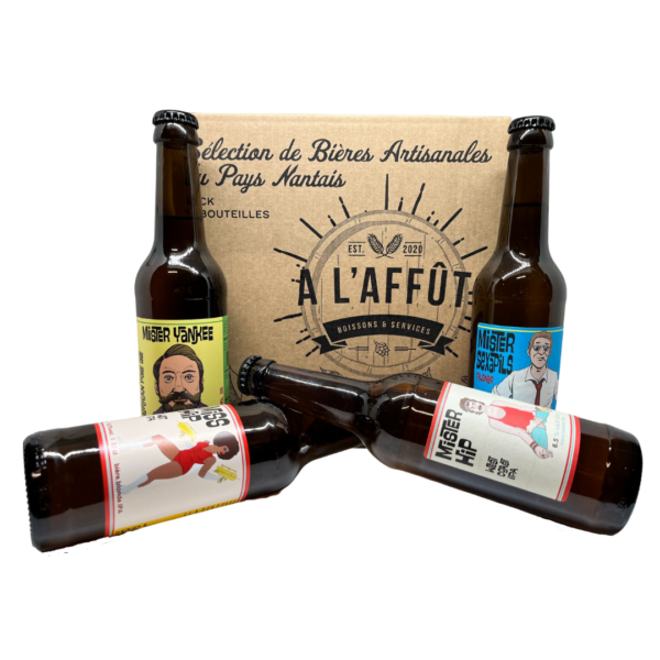 Coffret de 6 bières pour découvrir la brasserie Ouest Coast.