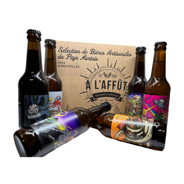 Coffret de 6 bières pour découvrir la brasserie Nautile