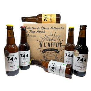 Coffret de 6 bières pour découvrir la brasserie 744