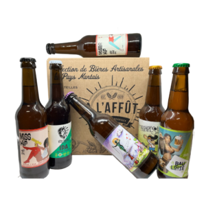 Coffret découverte 12 bières IPA. Brasseries artisanales françaises à Nantes.