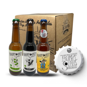 Box découverte Trompe Souris 3 Bières 75cl. Brasseries artisanales françaises à Nantes.